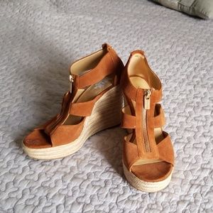 Michael kors suede sandals